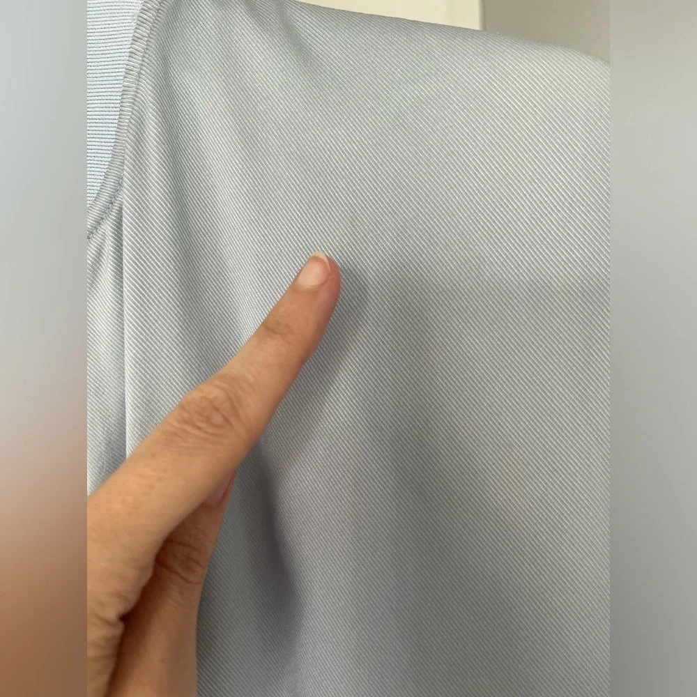 Alexander Wang Silk Bomber Jacket, Icy Blue Size 2 / xs - small